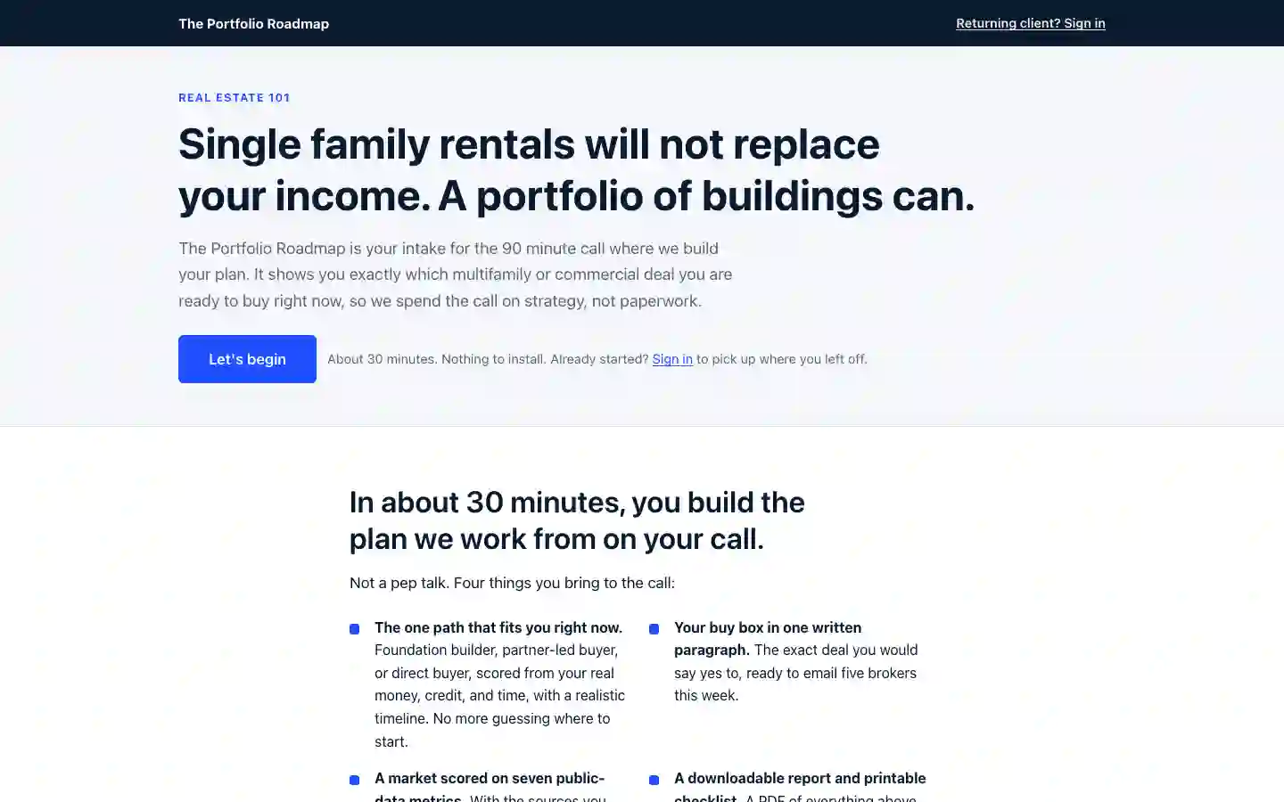 Portfolio Roadmap planning tool
